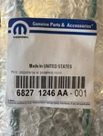 New Engine Intake Manifold Gasket Mopar 68271246AA From Factory. Fixed Price $107.00.