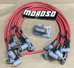 Moroso 73683 Ultra 40 8.65MM Spark Plug Wires Small Block Chevy Sbc Red Ovc. Fixed Price $93.99.