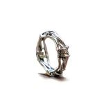 Barbed Wire Ring Punk Biker Sterling Silver 925 Bands Thorn Lucky Gift Man. Fixed Price $83.88.