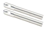 Allstar Hood Pin - 1/2 X 4 Long Aluminum Clear Anodize Pair. Fixed Price $21.02.