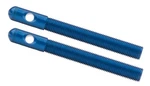 Allstar Hood Pin 3/8 X 3-1/2 Long Aluminum Blue Anodize Pair. Fixed Price $21.02.
