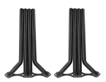 Demo Derby Headers Sbc Chevy 327 350 1-5/8'' No Collector Black H60012BK. Fixed Price $185.00.