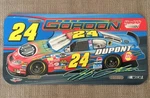 Nascar Hendrick Motorsports/dupont Jeff Gordon #24 Plastic License Plate (2005). Fixed Price $12.50.