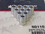 Allstar 3/16" Brake Line Inverted 3/8" -24 Flare Nut Fitting Steel Zinc 10 Pack. Fixed Price $11.85.