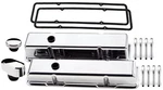 Billet Specialties Polished Tall Valve Covers,oval Breather,oil Cap,ac,sbc,chevy. Fixed Price $369.99.