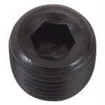 Edelbrock 9126 Series Pipe Plug, 1/2 Inch Npt, Steel, Gloss Black. Fixed Price $17.99.