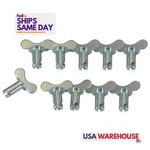 Moroso 71279, Set Of 10 Quick Fastener Winged 5/16 X .550 Steel Zinc Performance. Fixed Price $77.33.