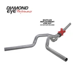 Diamond Eye K4236A-RP Kit 4IN Cb Mflr Rplcment Pipe Dual Al: 2004.5-2007.5. Fixed Price $521.79.