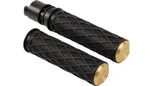 Arlen Ness Diamond Grips Brass Motorcycle Street Bike 500-057 0630-3386. Fixed Price $89.95.