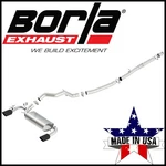 Borla Atak Cat-back Exhaust System Kit Fits 2016-2018 Ford Focus Rs 2.3L Turbo. Fixed Price $1694.99.