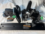 Blac-rac Retention System Set Model 1070 W/ Matching Keys And Wall Bracket. Fixed Price $301.00.