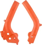 Polisport Orange Plastic Frame Guards (8466600002). Fixed Price $21.13.