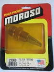 New Moroso 23960 Oil Filter Fitting 3/4 Npt To 12 An. Fixed Price $27.50.