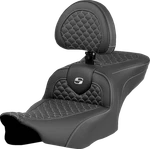 Saddlemen Roadsofa* Fits Seat - Dragon Scale Stitch Silver W/. Fixed Price $900.00.