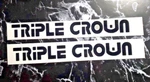 Triple Crown Trailer Decals Stickers Gloss Black 18" (2) Fast Usa!. Fixed Price $39.80.