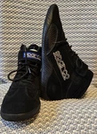 Sparco Auto Racing Boots Shoes Mens Sz 9.5 Black Sfi 3.3/20 Suede Leather. Fixed Price $59.99.