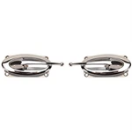Clayton Machine EL-502 Ball End Elliptical Bezel Door Handles, Chrome. Fixed Price $295.95.