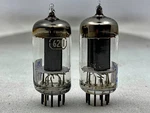 (2) Nos Rca 6211 Tubes Smooth Black Plates Square Getters *low Noise 12AU7*. Fixed Price $29.99.