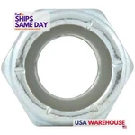 Allstar ALL16011-10, Set Of Nylon Insert Nuts 5/16-18 10PK Steel Zinc Perform. Fixed Price $19.90.