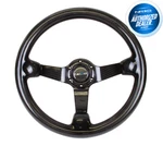 Nrg Full Carbon Fiber Steering Wheel 3" Deep Dish 350MM Wet ST-036CF. Fixed Price $585.00.