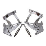 1957 Chevy Billet Hood Hinges Eddie Motorsports MS149-31P Polished Aluminum. Fixed Price $745.00.