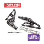 Schoenfeld 141-605LVGCM-3, 2 Pack Black Steel Dirt Late Model Headers Crate Moto. Fixed Price $564.05.