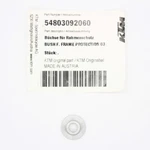 Ktm Frame Protection Bushing Part Number 54803092060. Fixed Price $12.99.