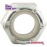 Allstar ALL16061-10, Set Of Zinc Steel Nylon Insert Nuts 5/FITS 16-24 10PK. Fixed Price $20.05.