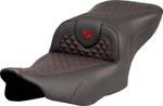 Saddlemen Roadsofa Seat Red Stitch Harley Davidson Glide/street. Fixed Price $643.00.
