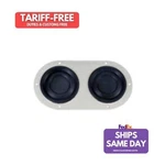Seals-it GS10032HBL, One Black Rubber Firewall Grommet 2-HOLE 5.750IN X 3IN Blan. Fixed Price $93.62.