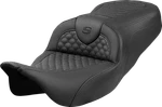 Saddlemen Roadsofa* Fits Seat - Dragon Scale Stitch Black W/o. Fixed Price $618.00.