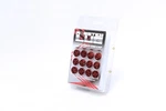 Wheel Mate Monster Lug Nut Caps - Red 14X1.50. Fixed Price $43.16.