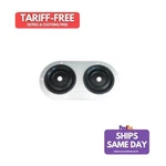 Seals-it GS10032H6, One Black Rubber Firewall Grommet 2-HOLE 5.750IN X 3IN .375I. Fixed Price $93.71.