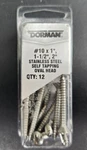 (12 Pack) Dorman 784-145D Self Tapping Screws; NO.10 X In, 1-1/2 In.,. Fixed Price $8.49.