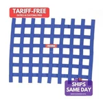 Racequip 721025RQP, One Blue Polypropylene Ribbion Window Net Non-sfi Perfo. Fixed Price $48.73.