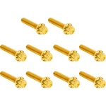 Arlen Ness Bolt Kit Cam Cover/point Titanium 12-POINT Gold 300-988. Fixed Price $106.42.