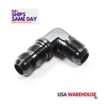 Aeroquip FCM5085, One Black Aluminum #12 Flare 90 Deg Blkhd Union Performa. Fixed Price $40.17.