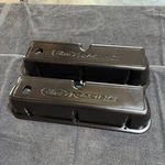 1979-95 Mustang Ford Racing Logo Tall Valve Covers Sbf Windsor. Fixed Price $165.00.