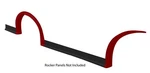 Fivestar 007-261-RR MD3 Wheel Flares Dirt Red Right. Fixed Price $67.69.