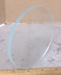 The Dewey Electronics Corporation Clear Glass Dial Window P/n: S1577 (nos). Fixed Price $59.99.