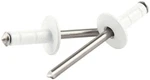 Edge Performance White 3/16" Medium Head Multi Grip Aluminum, Steel Mandrel P.... Fixed Price $22.43.