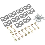 Speedway 91007101 Quarter Turn Fastener Plate, Flat Spring & Rivet Sets PACK/10. Fixed Price $18.99.
