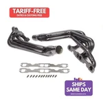 Schoenfeld 145VCM-3, 2 Pack Black Steel Sbc Crossover Headers 1-5/8 1-3/4 Crat. Fixed Price $536.43.
