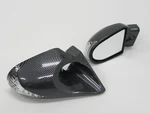 Black Carbon Fiber Aero Mirrors With Led Turn Signals For Skyline ER34/R34 4-DOO. Fixed Price $328.88.