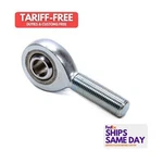 Aurora XAB-6T, One Zinc Steel Male Rod End 3/8X7/FITS 16-20 Lh Teflon Performanc. Fixed Price $66.36.
