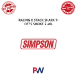Simpson Racing X Stack Shark T-offs Smoke Mil #10209S. Fixed Price $69.09.