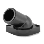 Mr Gasket Thermostat Housing 2670BK; 30DEG Swivel Black Aluminum For Chevy Ls. Fixed Price $52.04.