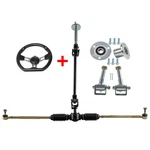 Go Kart Front 3 Stud Wheel Hub Spindle Steering Gear Rack Pinion Tie Rod. Fixed Price $213.99.
