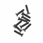 Racers Edge - Aluminum Alloy Flat Head Screw 3X14MM Black (10PCS). Fixed Price $10.99.