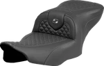 Saddlemen Roadsofa* Fits Seat - Dragon Scale Stitch Dark Gray W/o. Fixed Price $643.00.
